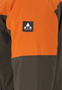 Whistler Skijacke - grijs oranje