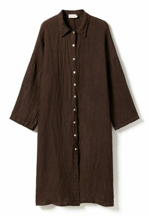 Noella, N-LORITA DRESS - Blusenkleid - chocolate