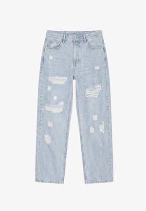 Project X Paris, JEAN DECHIRÉ SKINNY - Vaqueros boyfriend - bleu denim clair