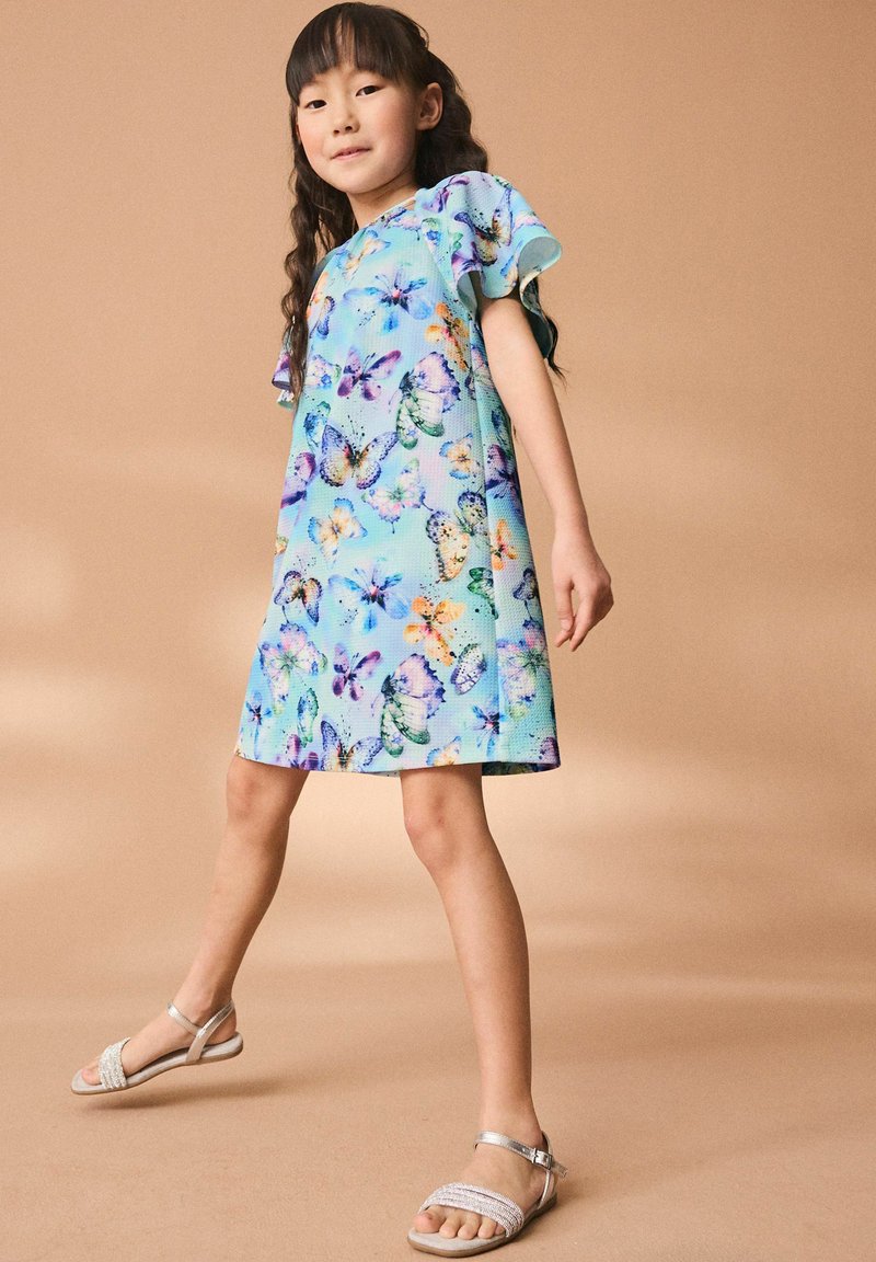 Next REGULAR FIT - Nappali ruha - purple blue  print