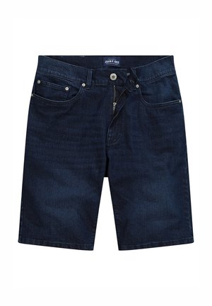 John F. Gee, BERMUDA 5-POCKET BIS - Shorts di jeans - dark blue denim