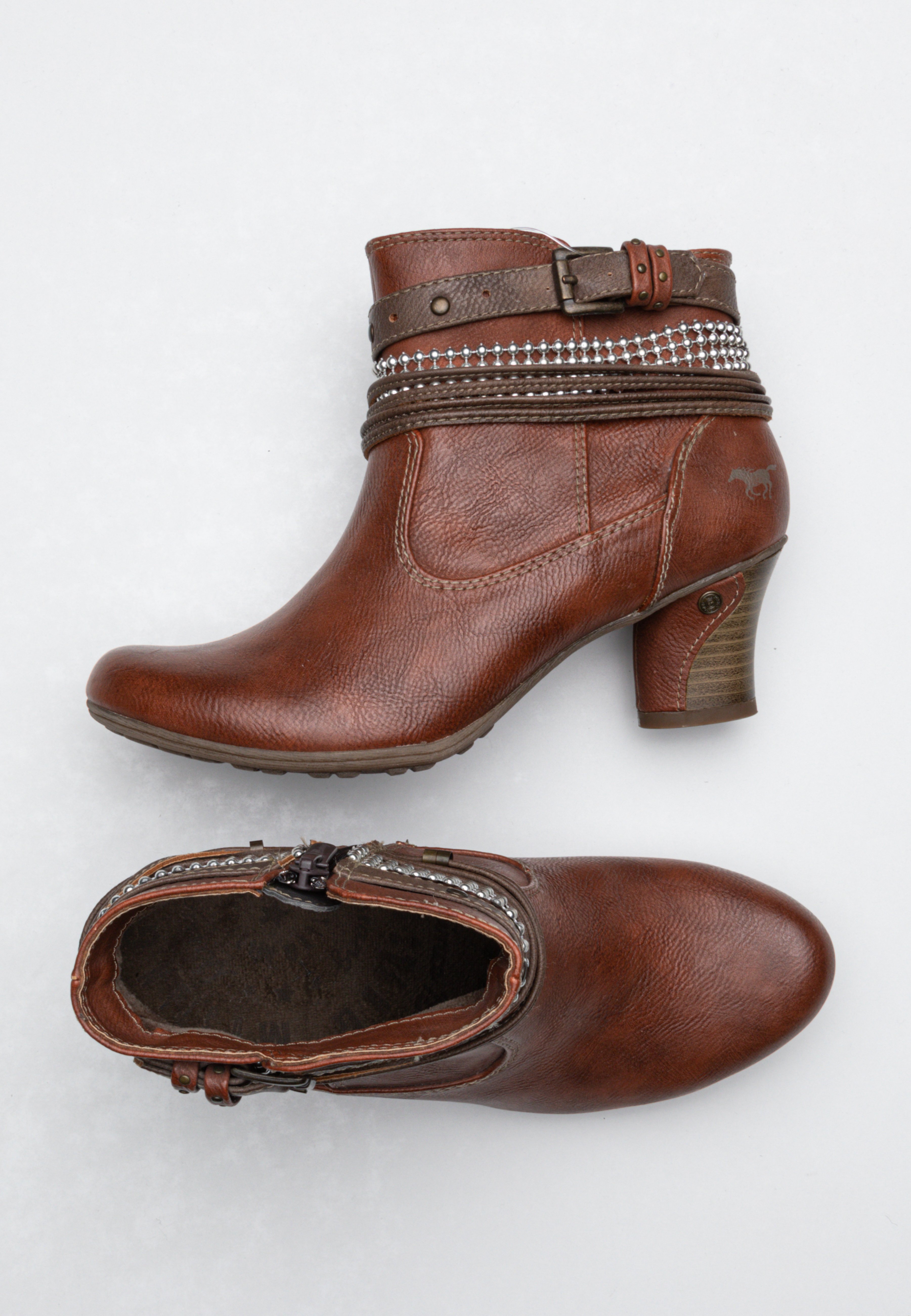 Mustang Botines camperos - brown/marrón - Zalando.es