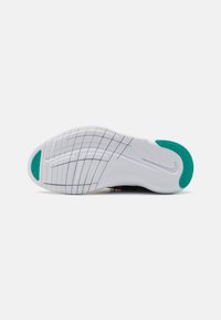 Nike Performance FREE RN FK NATURE - Cestná bežecká obuv - black/white/clear jade/picante red/university gold