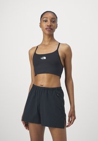 The North Face FLEX BRA - Športni modrček s srednjo podporo - black