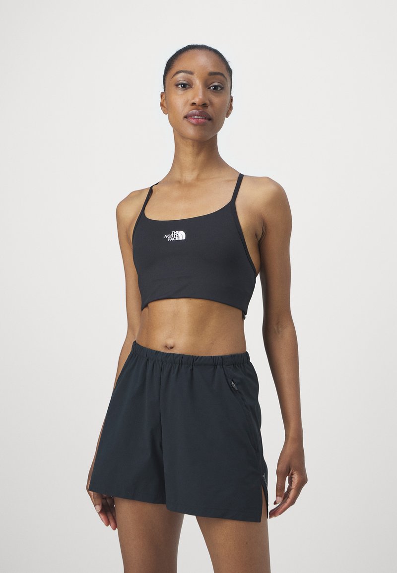 The North Face FLEX BRA - Športni modrček s srednjo podporo - black