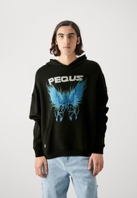 PEQUS - GRAPHIC HOODIE UNISEX - Mikina - black Miniatura obrázku 1