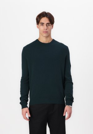 Hackett London CREW - Džemperis - forest night green