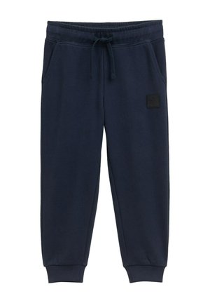 JOGGING MIT BADGE-DETAIL - Pantaloni de trening - sky captain blue