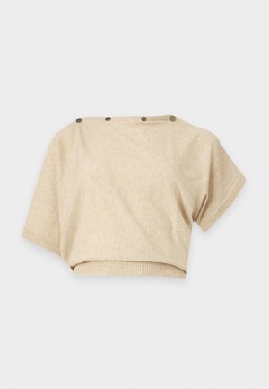 BDG Urban Outfitters, POPPER BATWING - Μπλουζάκι με στάμπα - beige