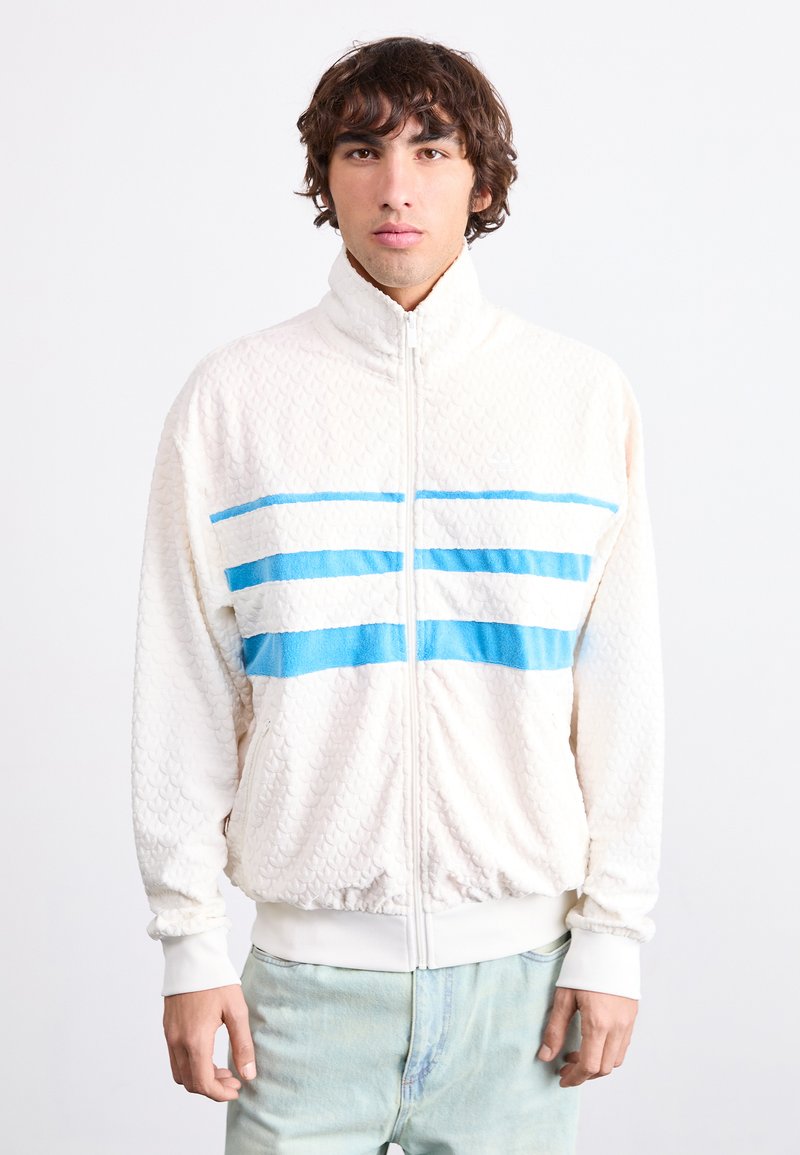 adidas Originals - MONOGRAM - Zip-up sweatshirt - cloud white, Enlarge