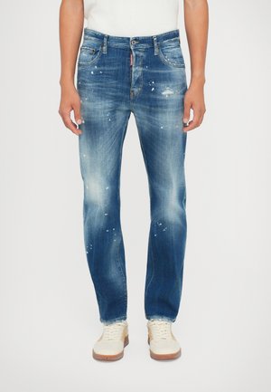 Straight leg jeans - navy blue