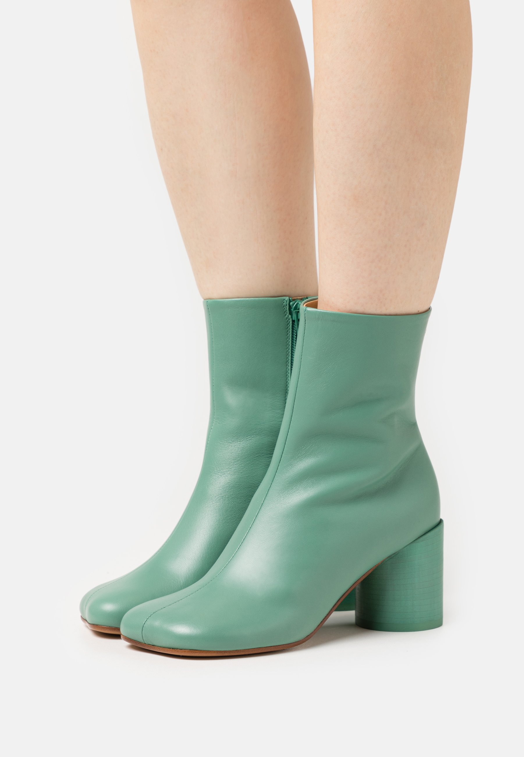 margiela green boots