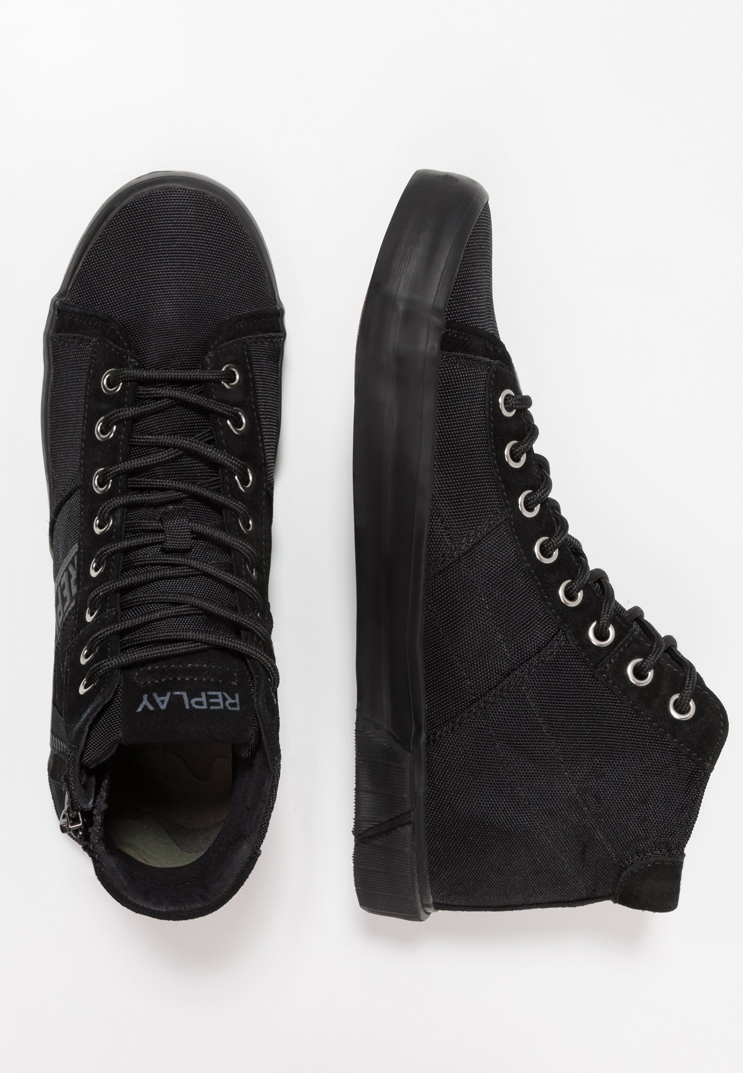 Replay DOCK Sneaker high black Replay DOCK Sneaker high black