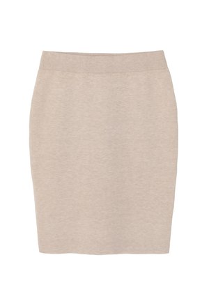 TATUUM GEME - Ceruzaszoknya - light beige
