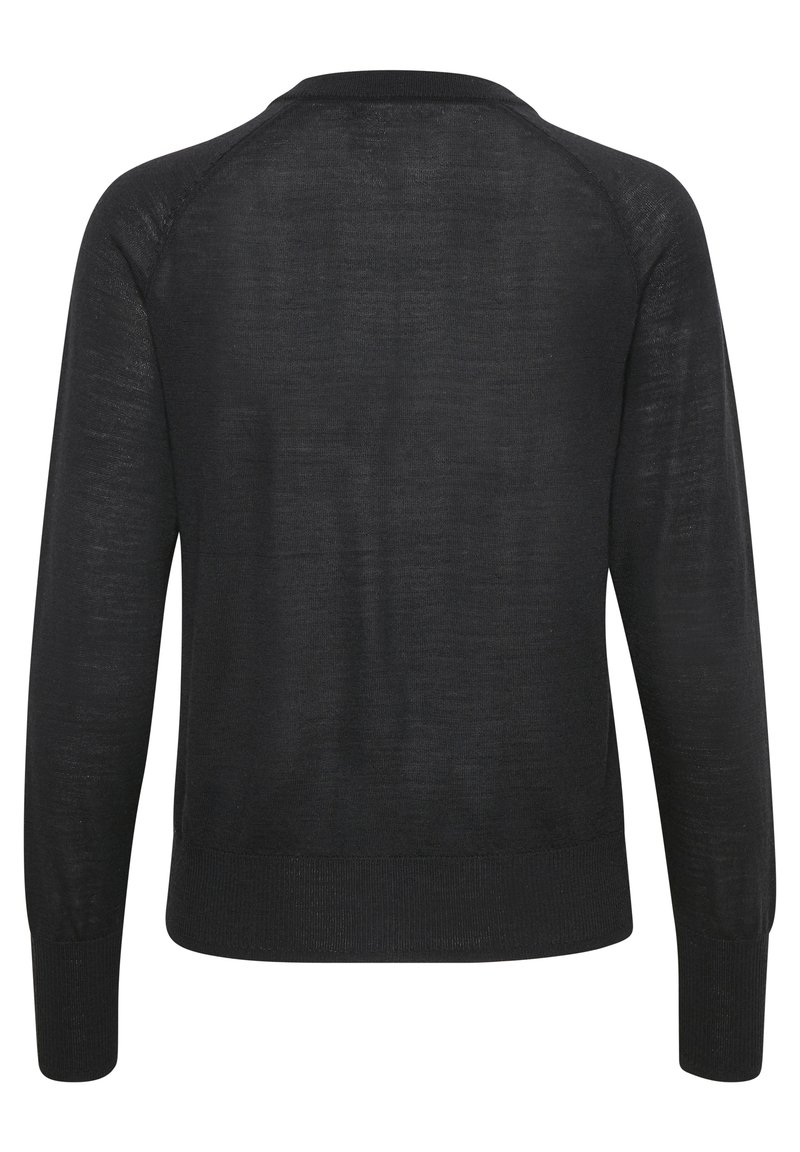 Damen Strickjacken | InWear NORA WOOL Strickjacke black/schwarz - AE81261 Damen Strickjacken | InWear NORA WOOL Strickjacke black/schwarz - AE81261
