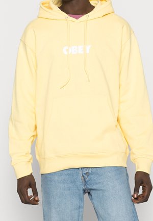 Sweat à capuche - light yellow