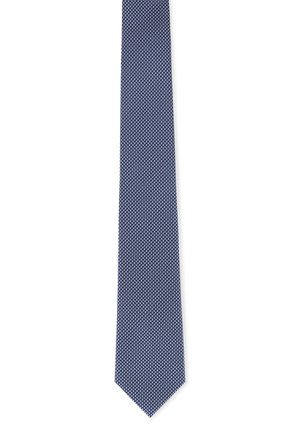 Cravatta - navy gemustert