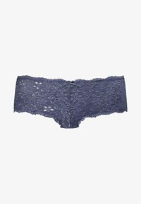 Unselected, blaugrau