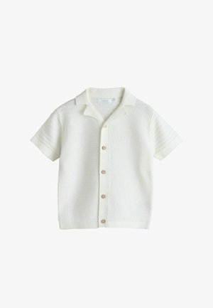 Next, REGULAR FIT - REVERE COLLAR SHORT SLEEVE - Chemise - ecru