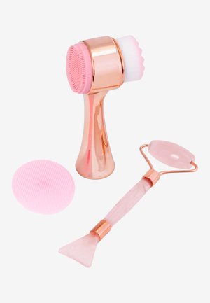 FACIAL CLEANER, FACIAL BRUSH AND ROSE QUARTZ MASSAGER - Skincare set - mix