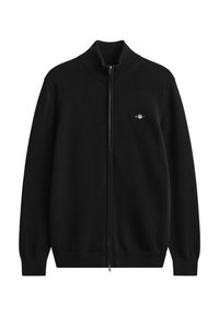 CASUAL ZIP - Kardigan - black
