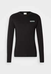 STACKED COLOR BLOCK - Camisola de manga comprida - black