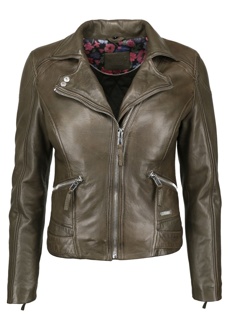 Mustang MIT HEMDKRAGEN - Kurtka skórzana