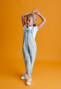 Next DAISY EMBROIDERED - REGULAR  - Lacláče - light blue denim
