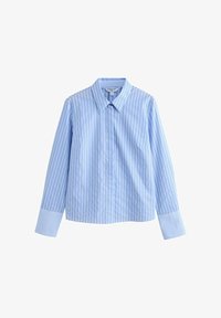 Selected, blue stripe/white