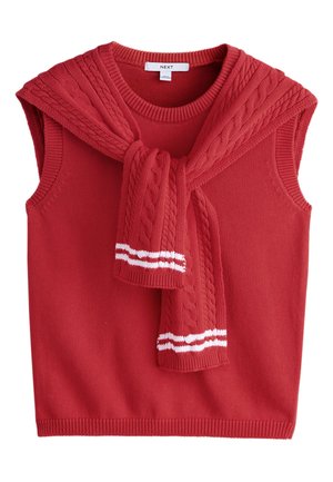 Next, Top - red