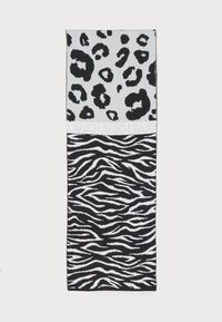 LIU JO SCIARPA BEANIE SET - Halsdoek - monogram on black