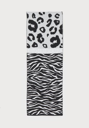 LIU JO SCIARPA BEANIE SET - Halsdoek - monogram on black