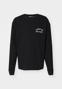 BASICS SCRIPT - Långärmad tröja - black/white