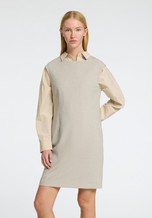 SLFRITA SL MEL - Freizeitkleid - island fossil detail melange