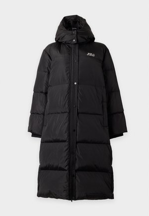 KARL LAGERFELD, ESSENTIAL PUFFER - Пухено палто - black