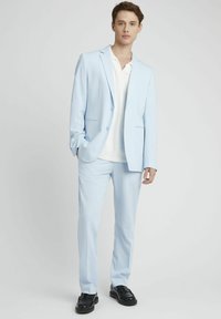 BZB FLUIDE  - Chino - bleu