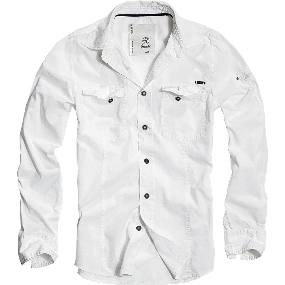 Chemise de travail Slim Brandit olive/camo