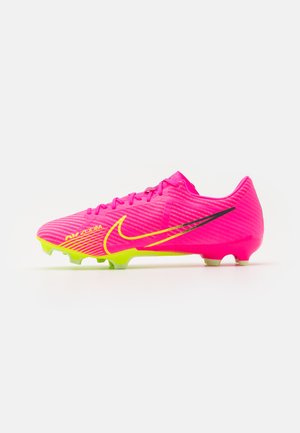 ZOOM VAPOR 15 ACADEMY FG/MG - Moulded stud football boots - pink blast/volt/gridiron