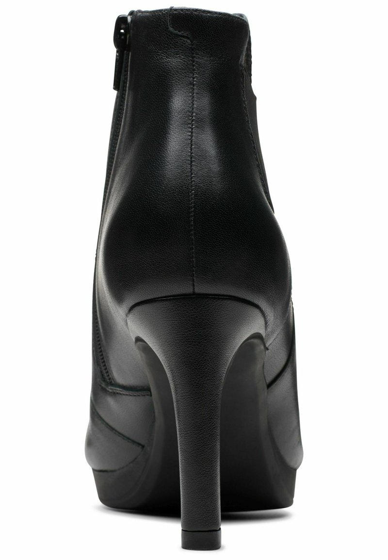 Botas Clarks Seren 55 Top Mujer Negras Cuero