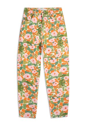 Bobo Choses FLORAL PRINT - Jeans Straight Leg - off white