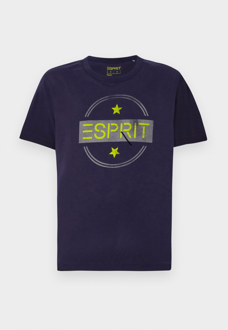 Esprit T-shirt print donkerblauw