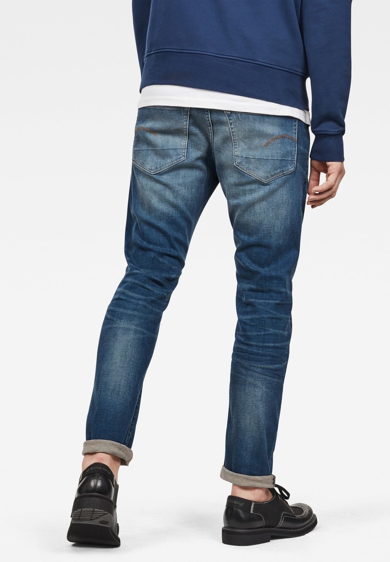 Duftende Beroligende middel Installation G-Star 3301 SLIM - Jeans Slim Fit - joane stretch denim worker blue  faded/bluedenim - Zalando.dk