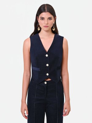 Rinascimento, Waistcoat - blu navy