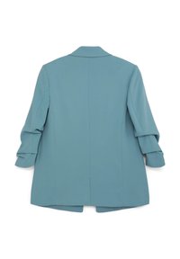 Terranova OPEN WITH RUFFLED SLEEVES - Blazer - verde acqua
