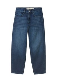 TTBARREL - Mom Jeans - dark stone wash denim