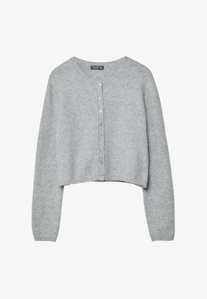 Stradivarius, V-NECK PULLOVER SOFT TOUCH 05015479 - Gilet - light grey