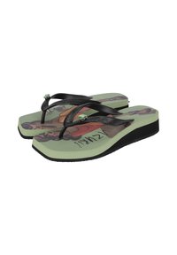 Uzurii BEACH COCKTAIL - Bade-Zehentrenner - green