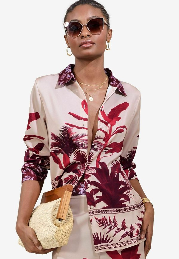 REGULAR FIT -PRINTED - Hemdbluse