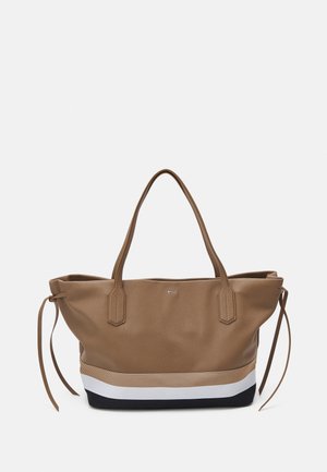 ADDISON SHOPPER - Velk kabelka - medium beige