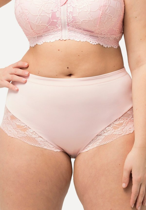 TRANSPARENTE HINTEN GERAFFT
 - Slip - pale rose